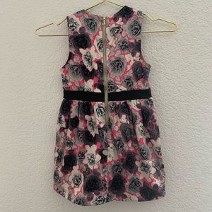 EUC Juicy Couture girls gold zipper dress